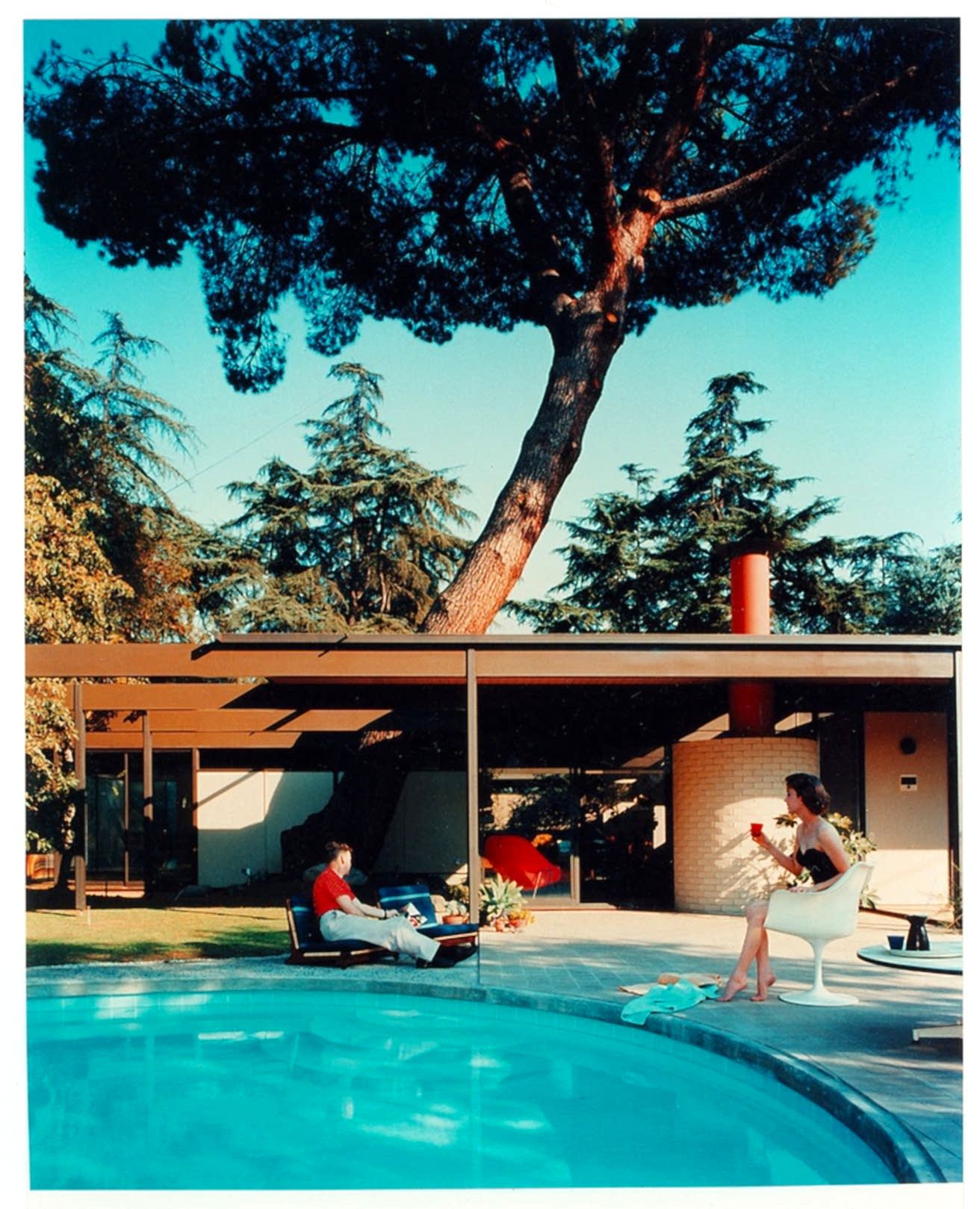 Case Study House 20, Bass House, 1947, Buff Hensman